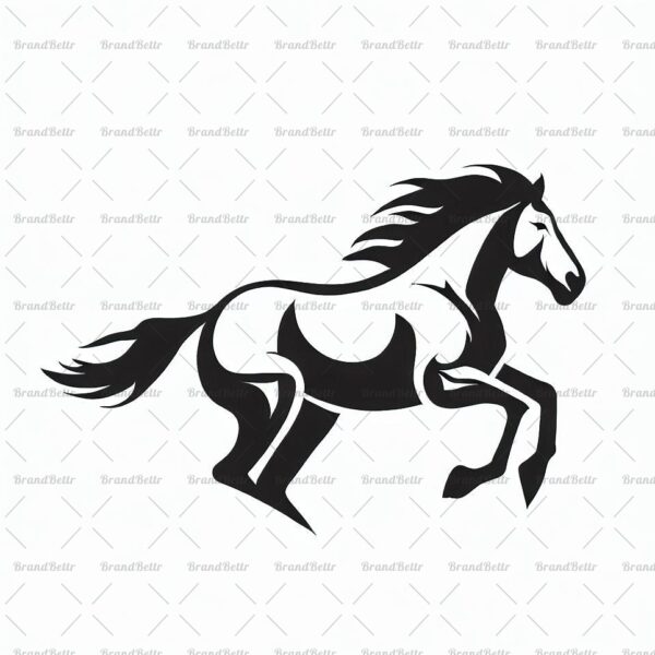 Galoppierendes Pferd
